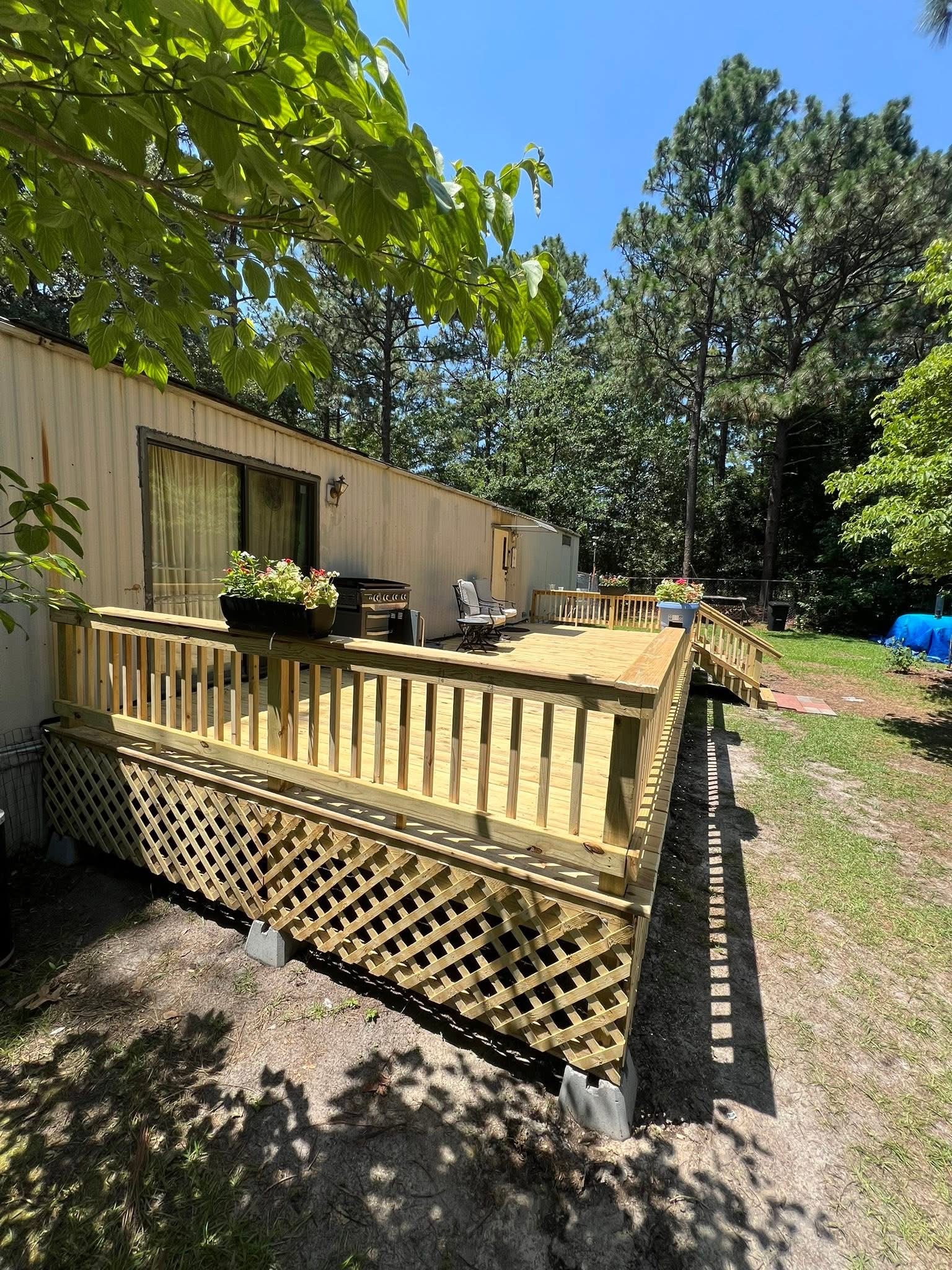 Custom Deck Construction