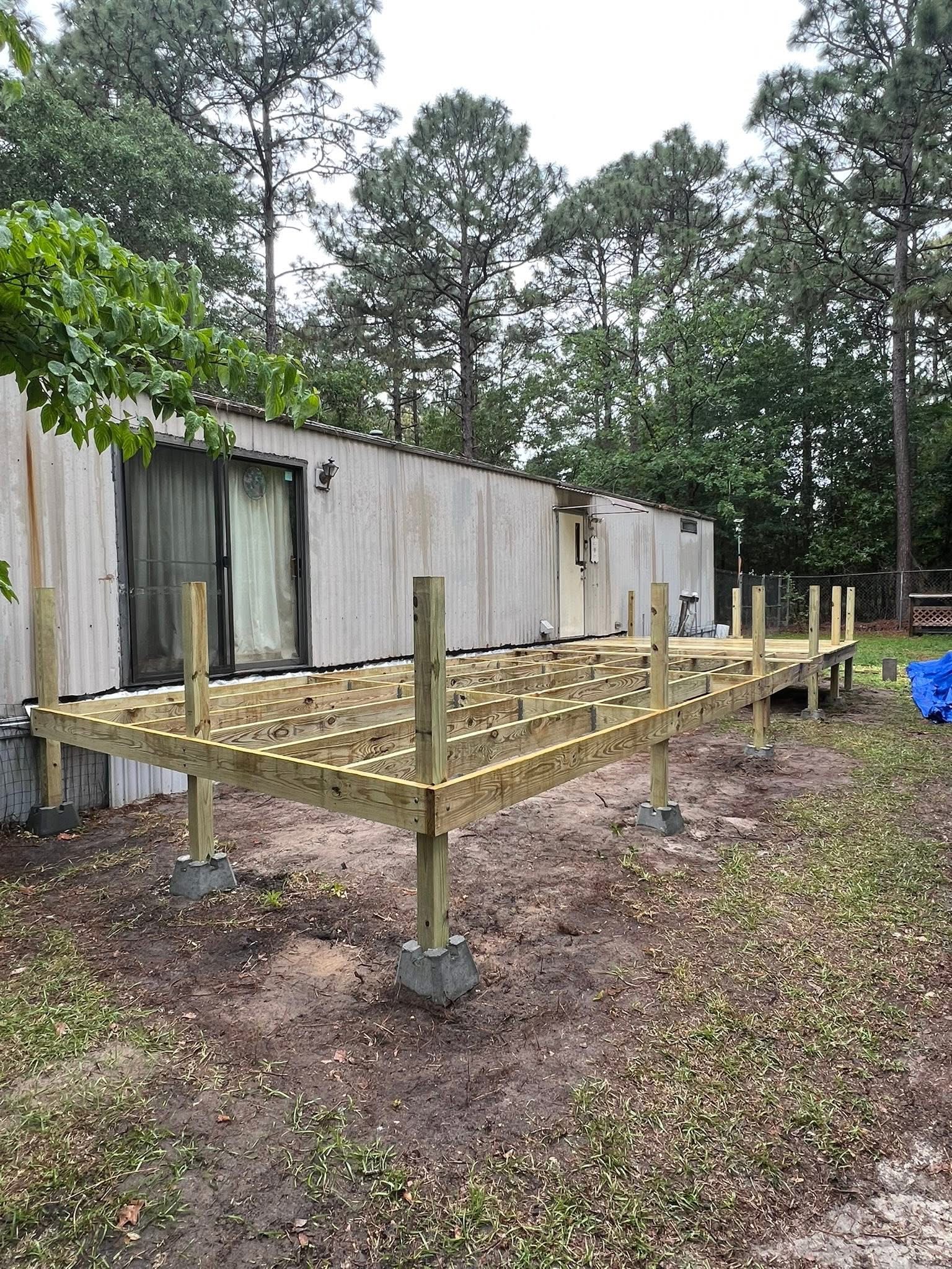 Professional Deck Framing