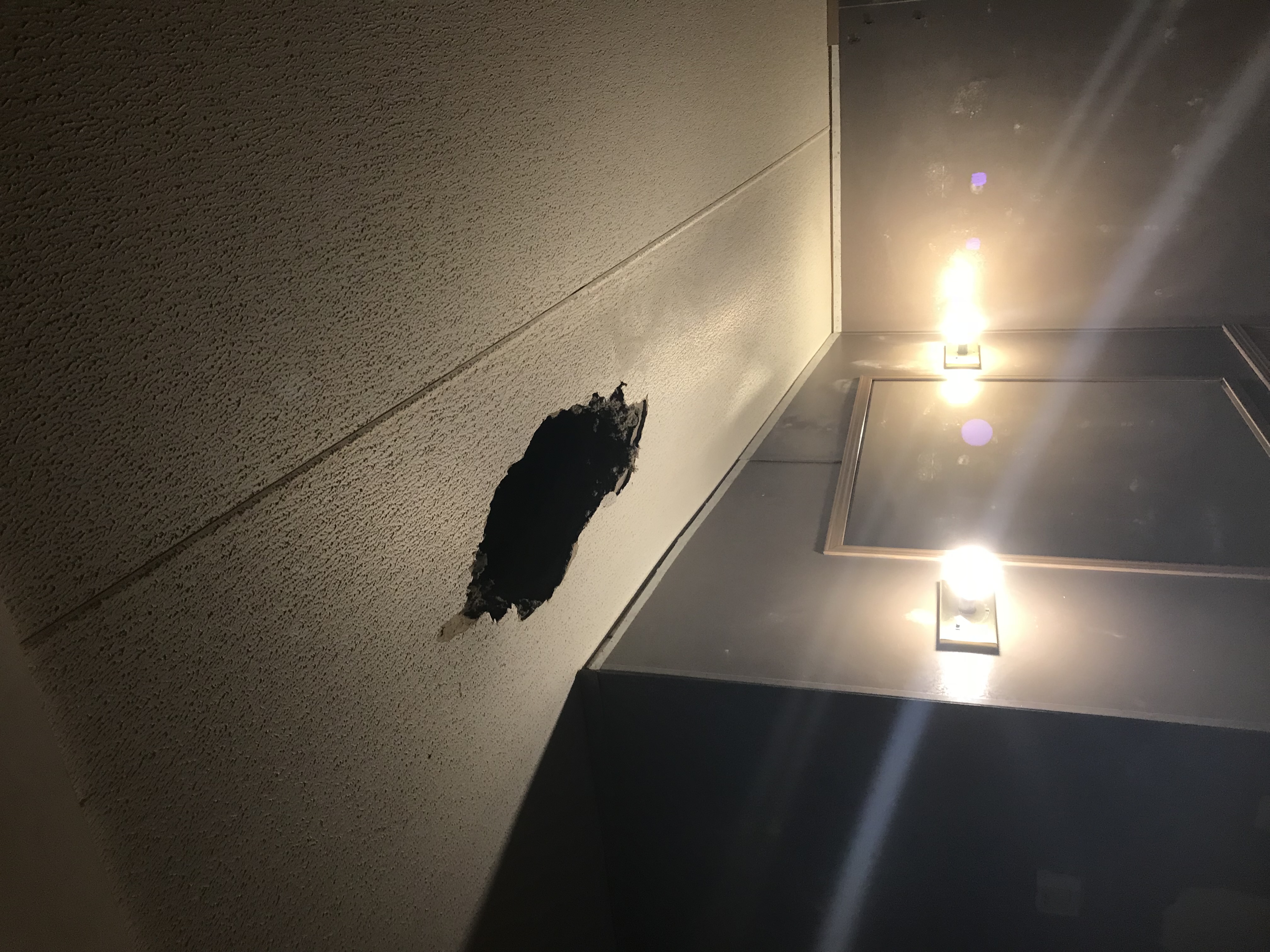 Mobile Home Ceiling Damage Repair
